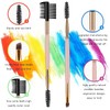 Eyebrow Brush and Comb Set, 2Pcs Eye Duo Brow Brush,