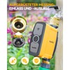 RAINPOINT Irrigation Computer WLAN with Pure Brass Inlet and Outlet,