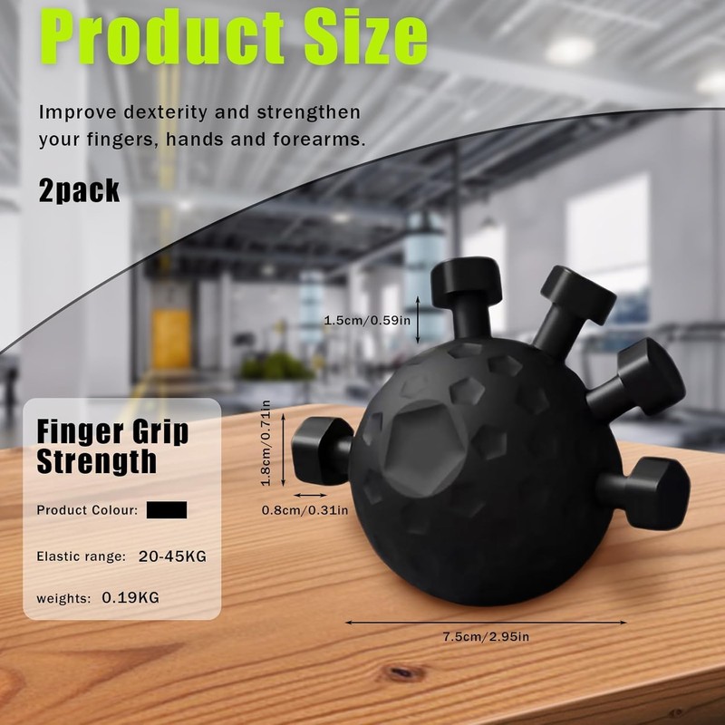 Hand Grip Strengthener, Finger Exercise Trainer, Strength Training Device for