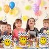 JarThenaAMCS 50Pcs One Happy Dude Party Ziplock Bags with Handles