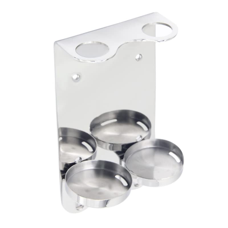380ml Wall Mounted Double Chrome Silver dispenser bracket Ideal for