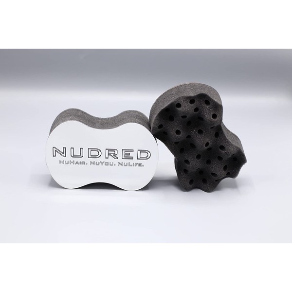 Curl Sponge - NuDred The Original Silver Mirrored Convoluted Curl