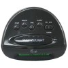 Equity by La Crosse LCD Snooze Alarm Clock, Black