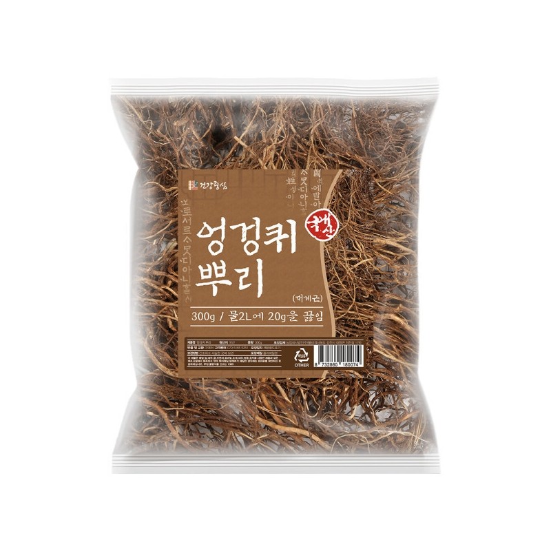 Domestic thistle root 300g Daegyegeun dried thistle root / 국산