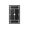 Fittes Floor Vent Damper 4x10 Inch, Clip-On Install, DIY AC