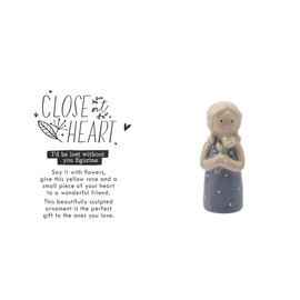 CGB Giftware | Friendship Flower Girl Figurine | Ceramic Ornament | Gift Box | Gift For Family & Friends | Love | Close At Heart Range | Ceramic Flower Girl Ornament | GB06516