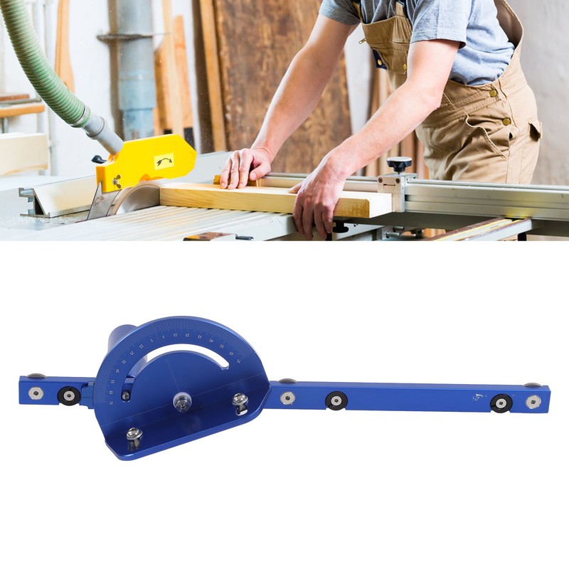 Table Saw Miter Gauge Angle Adjustment Aluminum Alloy Precise Miter