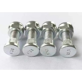 85-1020 Wheel Hub Bolt Studs # 90114-10016 & Lug Nuts Replacement for 2004-2013 YAMAHA RHINO 450 660 700 UTVs Front & YFB250 Timberwolf 1995-2000, YFM250 Moto-4 1989-1991 Rear