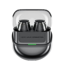 SoundPEATS Clear Dot Audífonos Inalámbricos in-Ear con Micrófono Bluetooth 5.3 Sonido Claro Modo Juego Baja Latencia 27 h de Batería Ligero App PeatsAudio y Estuche con Tapa Transparente