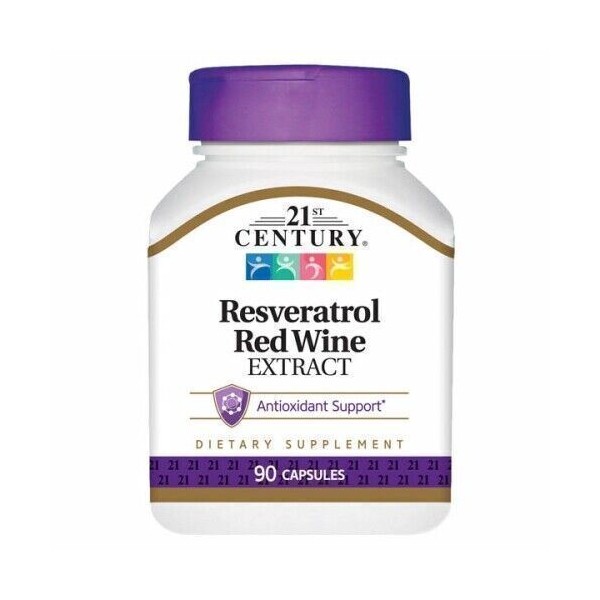Resveratrol 90 Tabs  by 21st Century