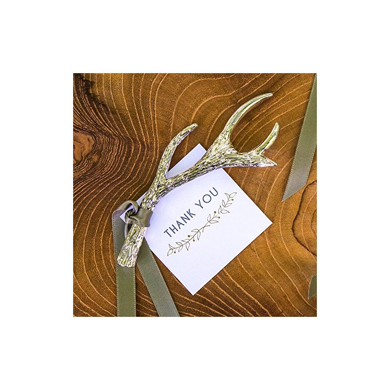 Weddingstar 9856-77 Antler Bottle Opener, Silver