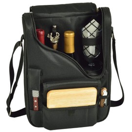 Picnic at Ascot Original Insulated Wine and Cheese Cooler Bag - Designed, Assembled & Quality Approved in the USA