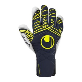 uhlsport | Prediction | Absolutgrip SC | Goalkeeper Gloves | Navy/White/Fluorescent Yellow (10)
