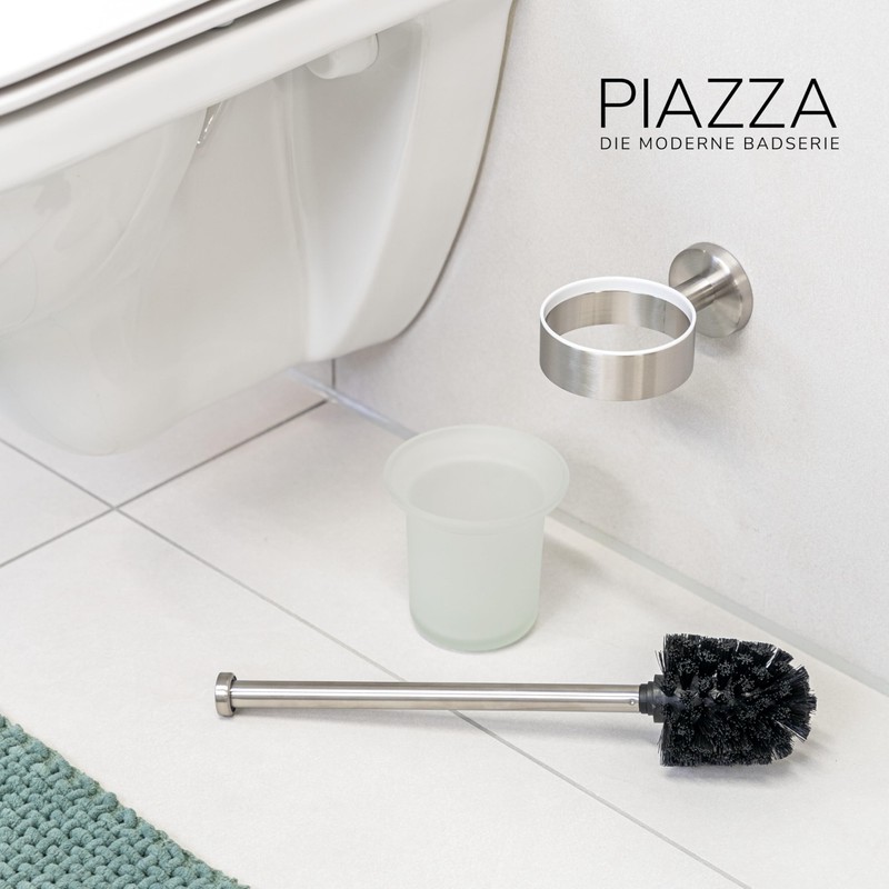 Bremermann® Piazza Bathroom Range/LUCENTE – Toilet Brush Stainless Steel Handle