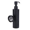 200ml Round Soap Dispenser WallMounted Shampoo Shower Gel Container Bathroom