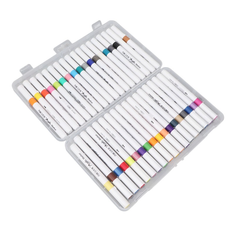 Acrylic Paint Markers Water Based Ink Waterproof High Coverage Paint