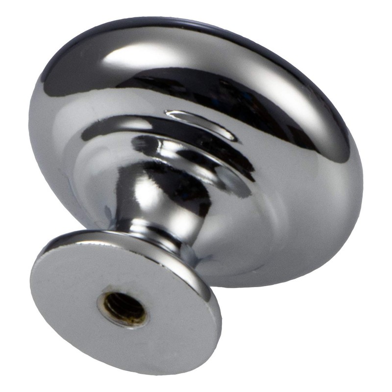 Gedotec DUKE Designer Furniture Knob Polished Chrome for Drawers Elegant