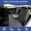 ALLANSING Back Seat Cover 60/40 Split Bench for Small Cars,SUVs,Trucks-