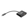 Tripp Lite USB C to DVI Adapter Converter w/PD Charging