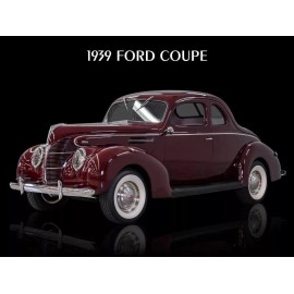 1939 Ford Coupe Original Look NEW Metal Sign: 9x12 Ships Free