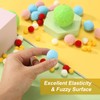 PATIKIL 0.3inch Pom Poms for Crafts, 2000pcs Small Pompoms for