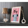 Lithobee - Nursery Dream Big - Printed Wall Art Design