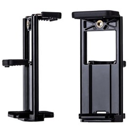 ThtRht 2 Pack Tablet Phone 2 in 1 1/4" Tripod Mount Clamp Holder Bracket Selfie Clip Tablet Stand Holder