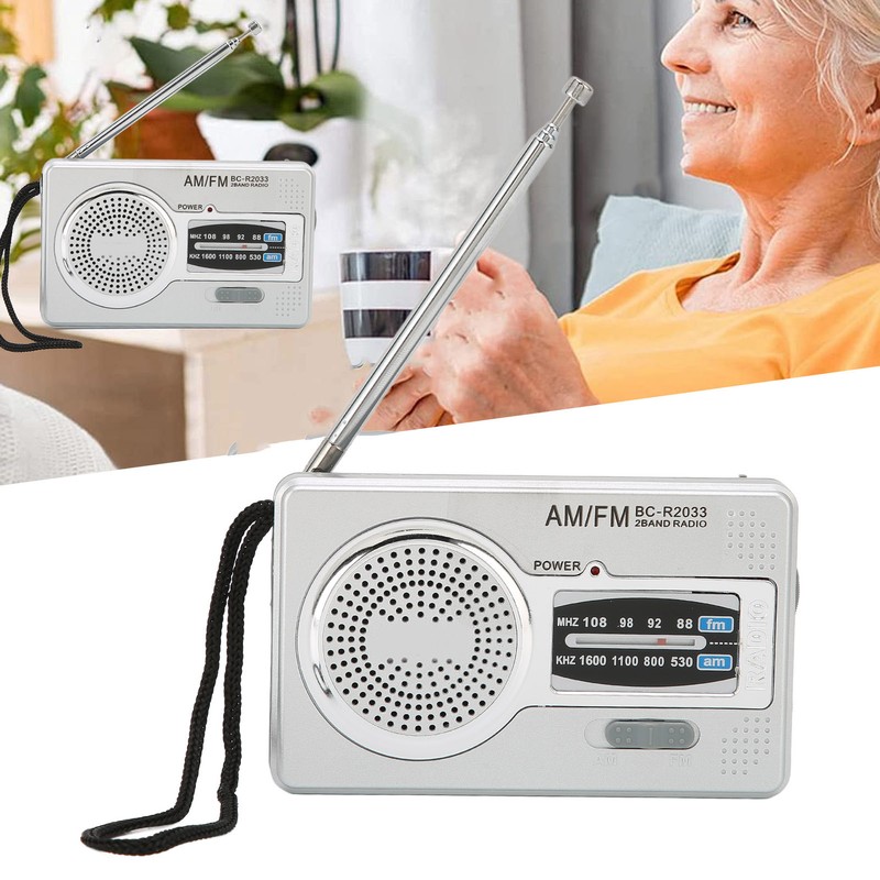 AM FM Transistor Radio DSP Chip Portable Pocket Mini Radio