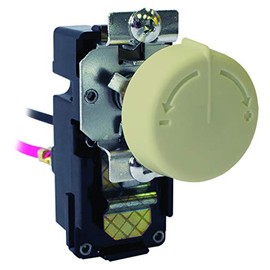 KING TKIT-2A Double Pole Built In Thermostat Kit, Almond