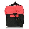 Dalix 18'' Two Tone Duffle Bag in Red Medium