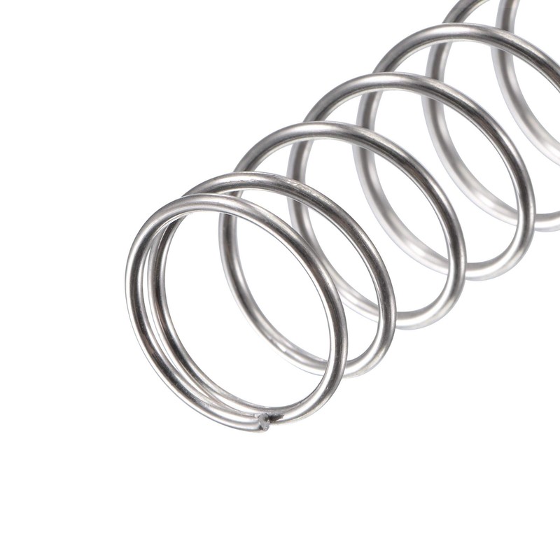 TA-VIGOR 10Pcs Extended Compressed Spring, 11mm OD,0.8mm Wire Size,20mm Length