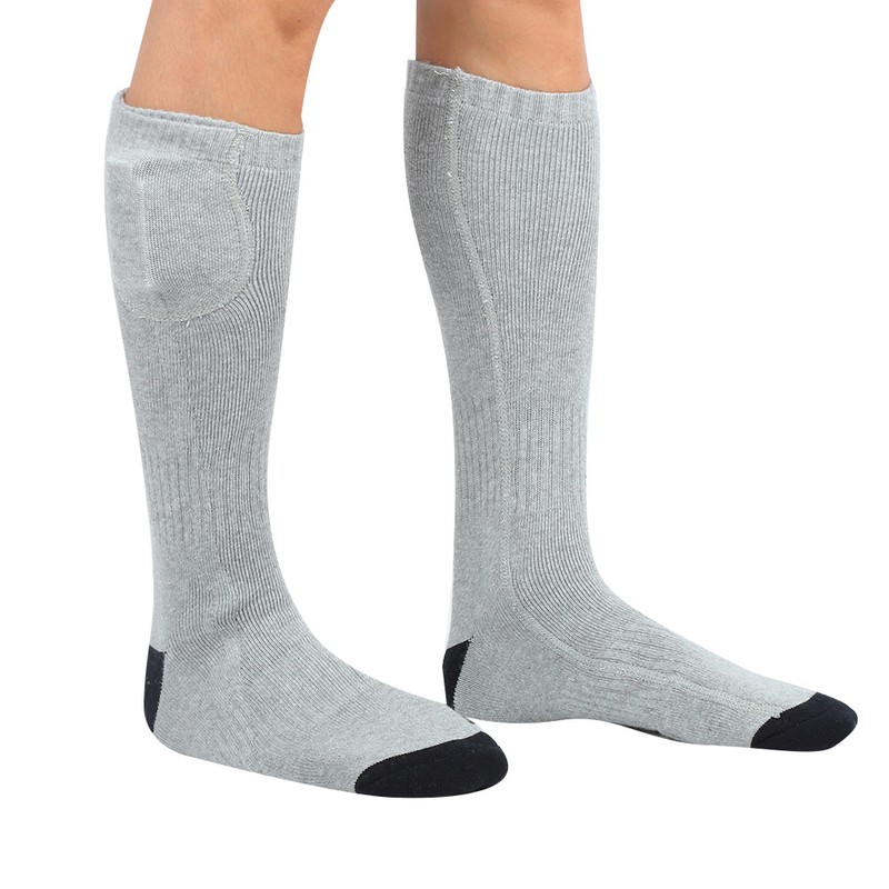 Rechargeable Washable Warm Adjustable Temperature Electric Heating SocksEU Plug 100-240V