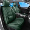 Green Car Seat Covers Full Set Universal 5-Seater Full Coverage