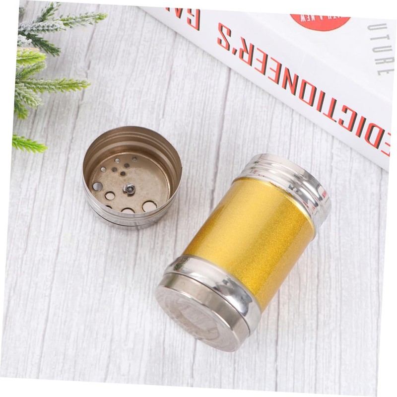 ABOOFAN Stainless Steel Colorful Seasoning Shaker Large Sugar Salt and