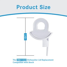 OEM 00611322 Dishwasher Drain Pump Cover Replacement Compatible with Bosch, Replaces 611322 00628305 628305 1559807 AP4355303 PS8727344 EAP8727344