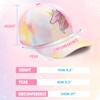 WAWSAM Girls Unicorn Baseball Cap Kids Baseball Hat Toddler Trucker