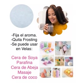 La Brujita Wax Aditivo Olimpia Grado Cosmético. Velas. 500 Gramos