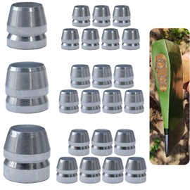 21 PCS Round Axe Handle Wedge Safety Handle Metal Wedge Hammer Handle Wedges for Axe Hammer Sledge (0.55/0.63/0.71 Inch)