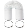 SPARES2GO Universal Tumble Dryer Extra Long 10m Vent Hose Pipe