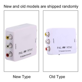 Leapiture PAL NTSC SECAM To NTSC Converter PAL Video System Converter Bi Directional Mini Converter Switcher Adapter HD 1080P TV for Electronic