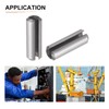 DTGN 8mmx40mm(DxL) Slotted Spring Pin - 10Pack - Good for