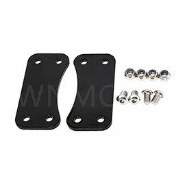 Front 21" Wheel Fender Risers Lift Brackets Fit Harley Touring Electra Glide Road Glide Road King Street Glide Models 2014-2021 (Gloss Black)