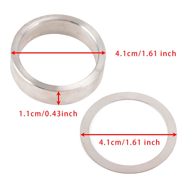 MAD HORNETS 9 Inch Solid Pinion Bearing Spacer Kit with