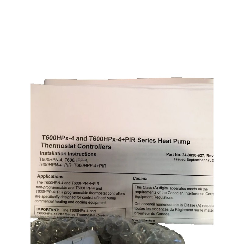 Johnson Controls NEW Johnson Controls T600HPN-4 Heat Pump 3H/2C Non