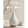 InnoGear Essential Oil Diffuser, 150ml Ceramic Diffuser Handcrafted Stone Aromatherapy