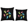 Paper Cranes Japanese Culture Paper Folding Art Origami Throw Pillow