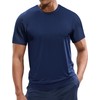 MIER Men's Workout T Shirts Dry Fit Short Sleeve Athletic