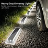 Lacasa Solar Driveway Lights 12 Pack,White LED Outdoor Deck Dock