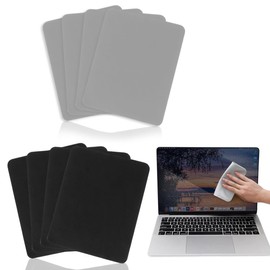 Pack of 8 Glasses Cleaning Cloths, Microfibre Cleaning Cloth, Glasses Cleaning Cloths, Display Cloth, Cleaning Cloths, Cloths for Glasses, Optician Quality, for Camera, Lens, Glasses, Mobile Phones,