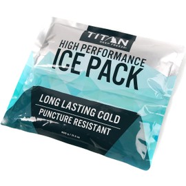 Arctic Zone Titan Deep Freeze Ice Pack- (2 Pack) 600 Gram High Performance Ice Pack - Long-Lasting, Puncture-Resistant Cold Pack Filled with Non-Toxic Gel…